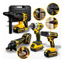 Kit Ferramentas 4 em 1 - Ideal para Reformas Residenciais e Reparos Domésticos